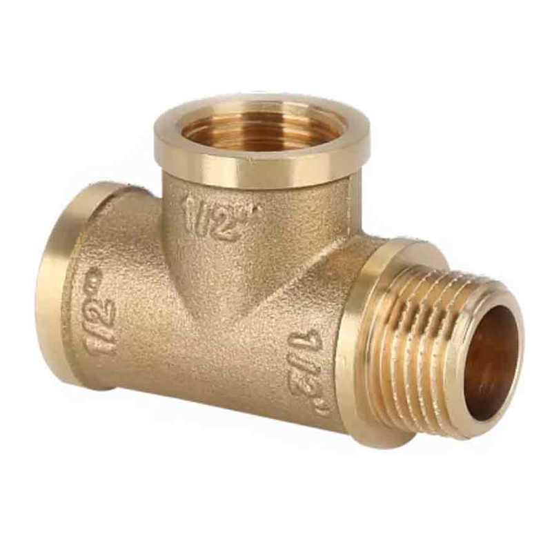 Тройник 1*1/2 ВР латунь