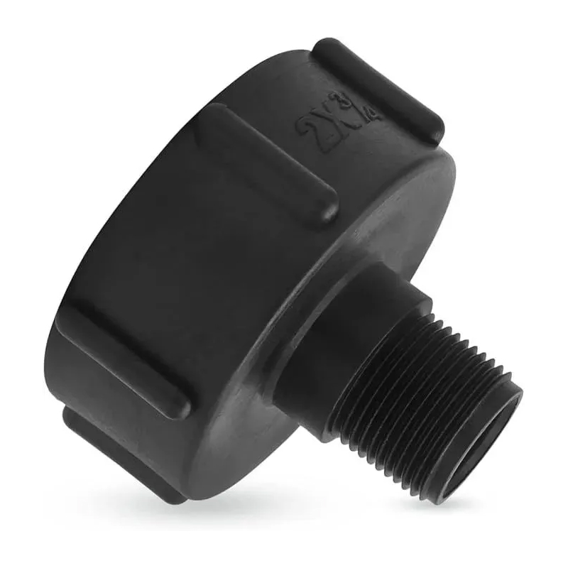 Переходник д/еврокуба (крупная резьба) упорная S60 - резьба 3/4 (НР) ЕК60-3/4н