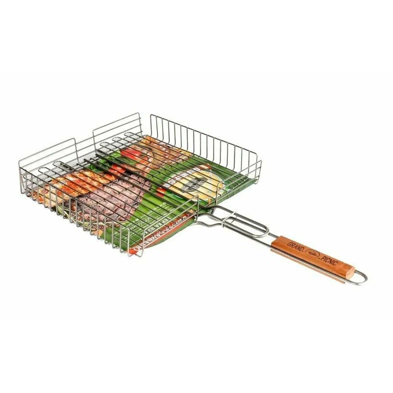 Решетка-гриль НЕРЖ. СТАЛЬ большая