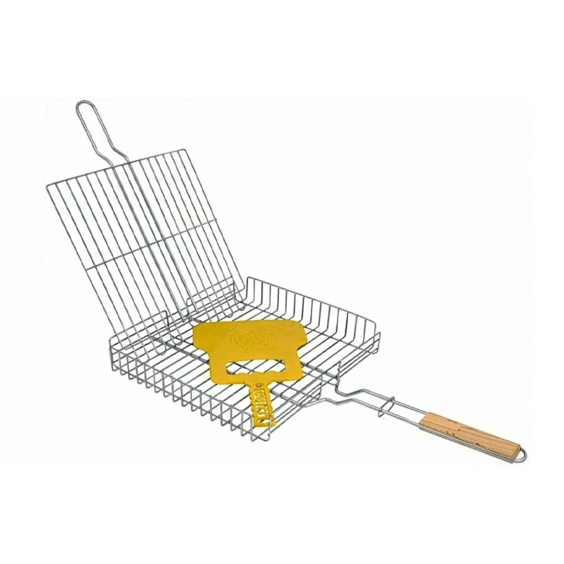 Решетка д/гриля с опахалом из нерж. стали 41*37 LDS