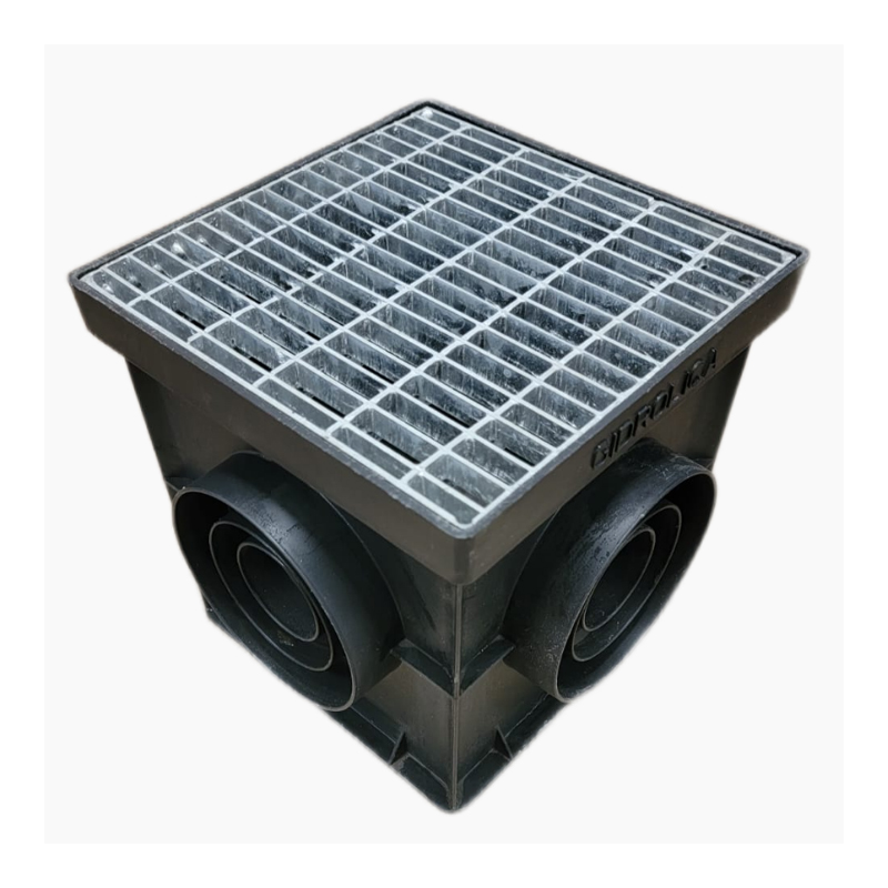 Решетка дожеприемники 200*200 мм стальная ячеистая (ячейка 33*11 мм)