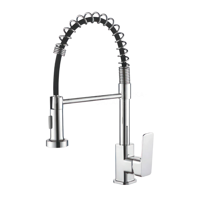 Р40180 Смеситель д/кухни с гибким изливом