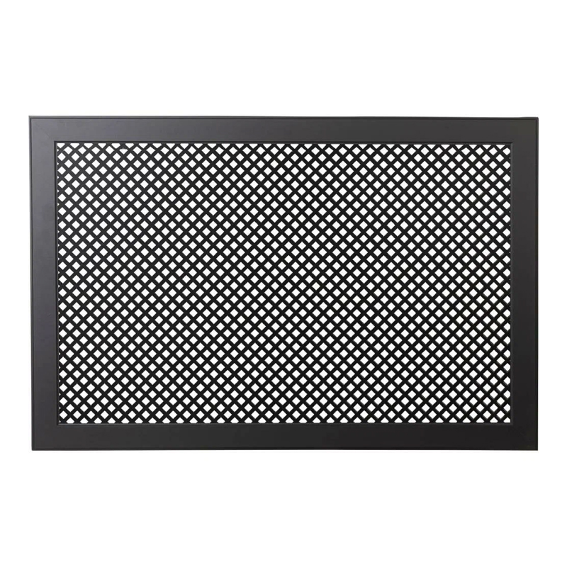 Экран д/радиатора 900*600 МДФ Черный Глория