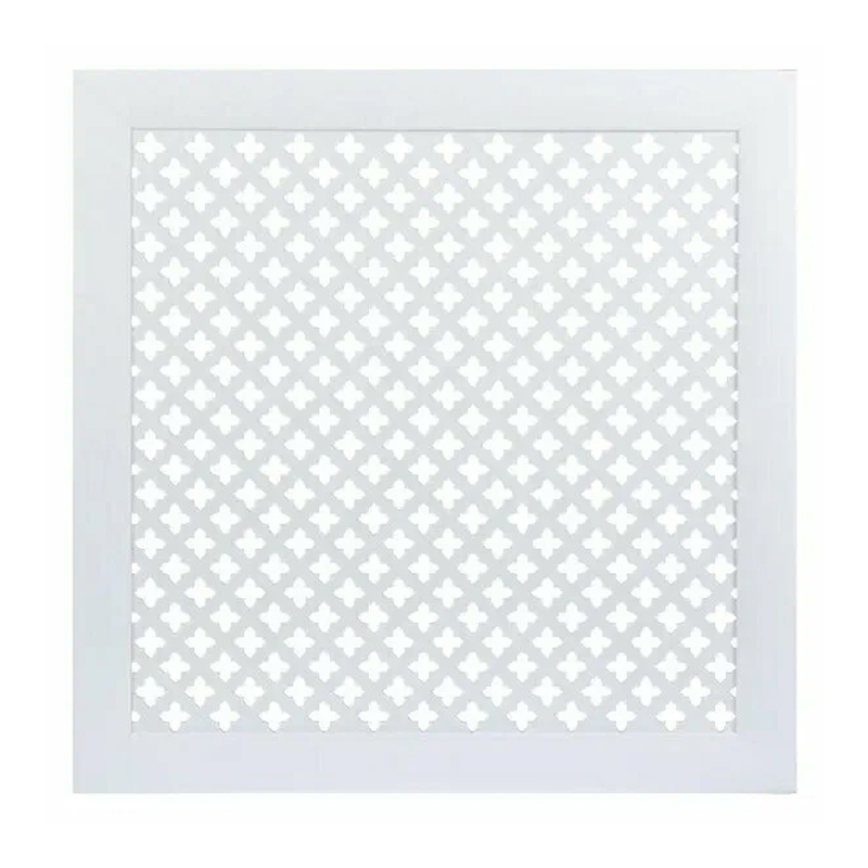 Экран д/радиатора 600*600 МДФ Белый Готико