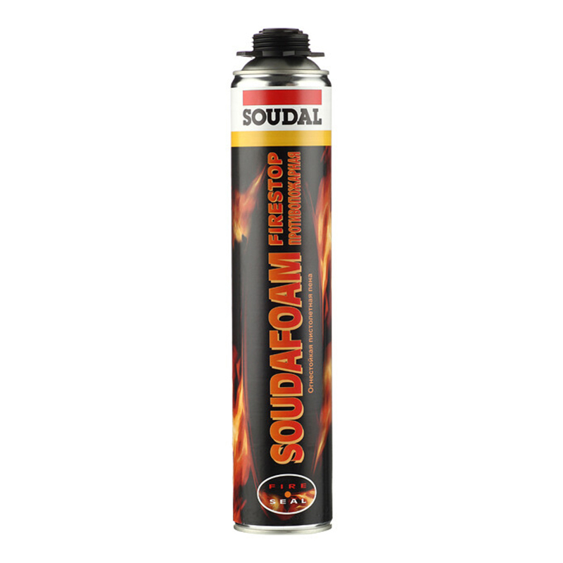 s00199058 Пена проф. огнестойкая Soudal Soudafoam FIRESTOPR 750 мл — изображение 1