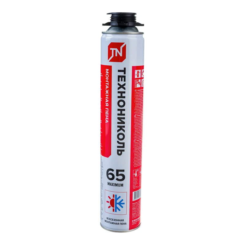 s00239443 Пена OPTIMUM 65+ монтажная ПРОФИ 820 г всесезонная Технониколь — изображение 1