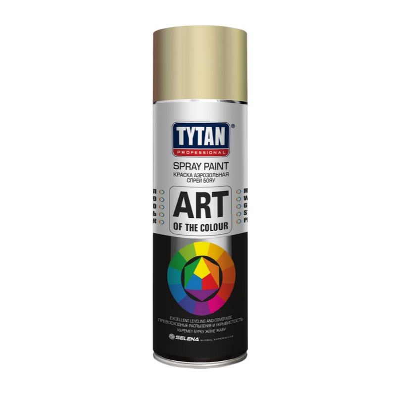 s00064721 Краска универсальная аэрозольная Tytan Professional Art of the colour глянц. бежевая 400 мл. — изображение 1