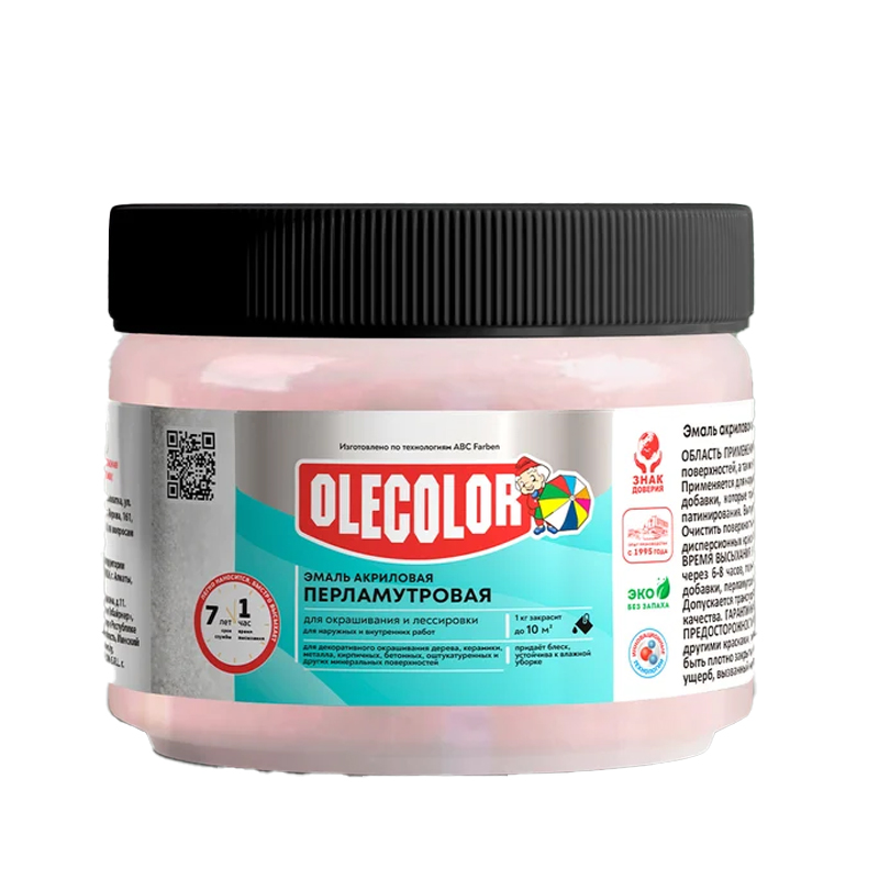 s00277672 Эмаль акриловая перламутровая хамелеон 0,1 кг OLECOLOR — изображение 1