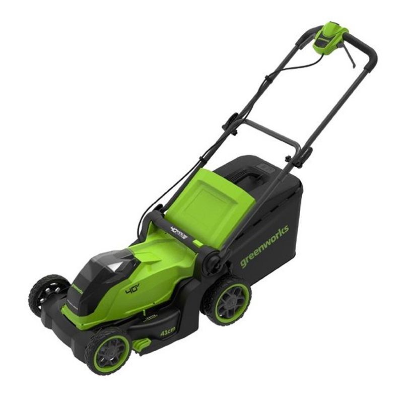 s00488066 GREENWORKS GD40LM411 Газонокосилка аккумуляторная — изображение 1